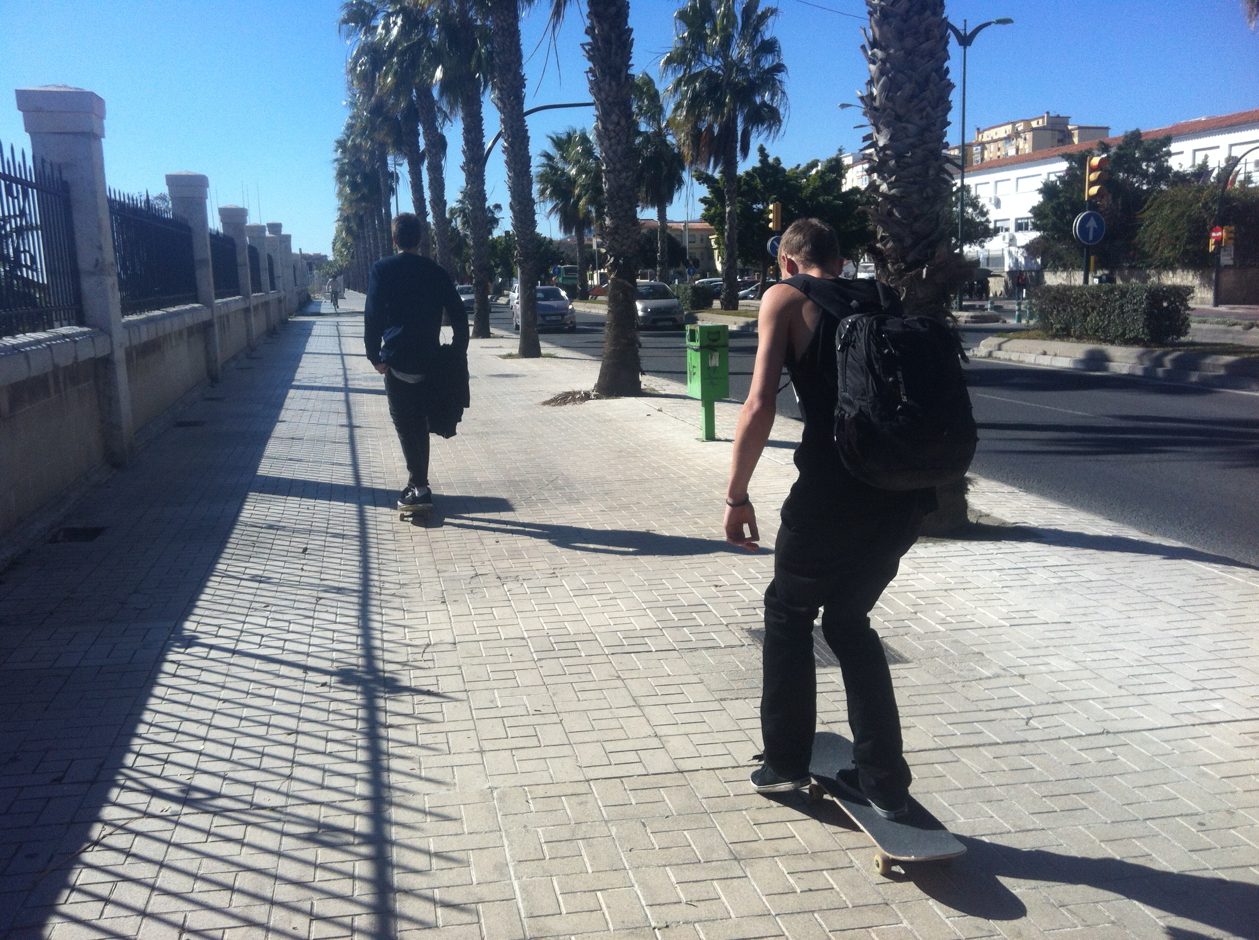 Malaga skateboard trip 2013 Danmark skateboard tur labforum labcph mads christensen bertram kirchert benjamin rubæk