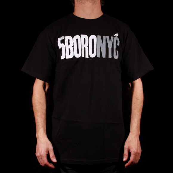 5 Boro - 5 Boro Letterpress T-Shirt