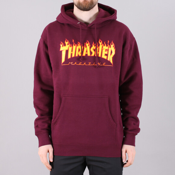 Thrasher - Thrasher Flame Hooded Sweatshirt