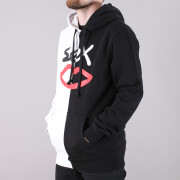 Sex Skateboards - Sex Skateboards Logo Split Hooded Sweatshirt Sex Skateboards - Sex Skateboards Logo Split Hooded Sweatshirt