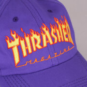 Thrasher - Thrasher 6-Panel Flame Old Time Cap