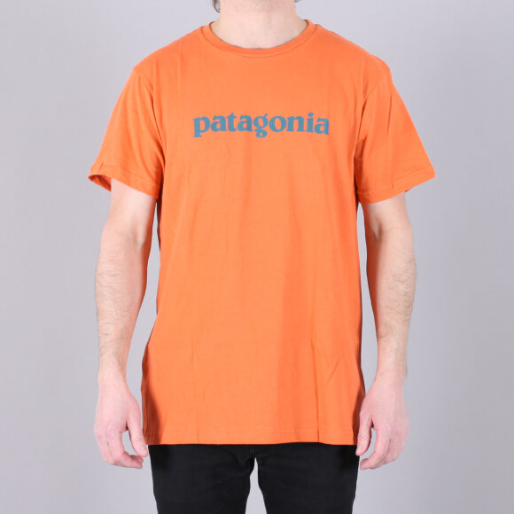 Patagonia - Patagonia Text Logo Organic T-Shirt