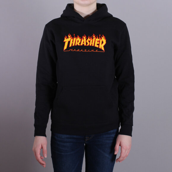 Thrasher - Thrasher Youth Flame Hood Sweatshirt