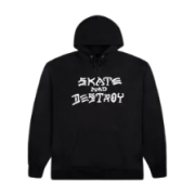Thrasher - Thrasher Skate & Destroy Hood Sweatshirt