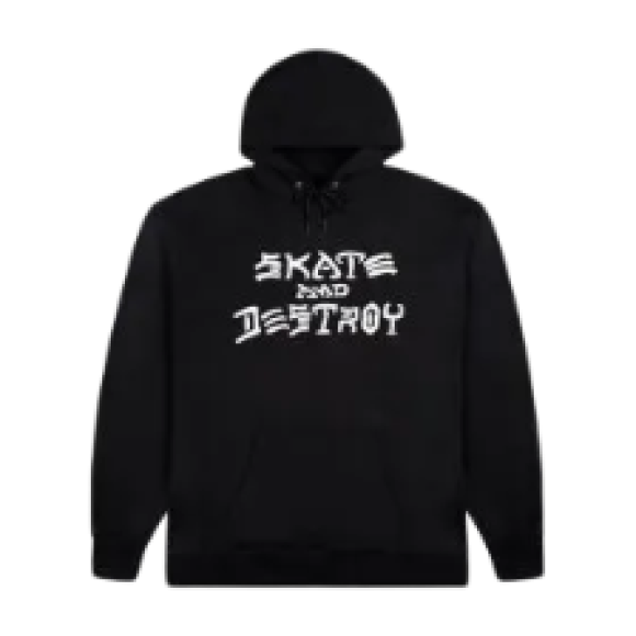 Thrasher - Thrasher Skate & Destroy Hood Sweatshirt