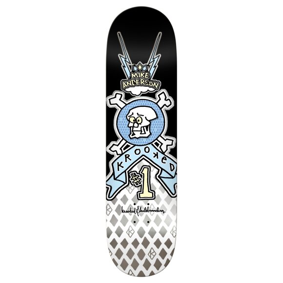 Krooked - Krooked Manderson Redux Skateboard Krooked - Krooked Manderson Redux Skateboard