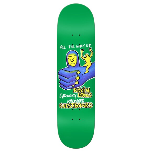 Krooked - Krooked Spanky Guest Skateboard 8.25 Krooked - Krooked Spanky Guest Skateboard 8.25