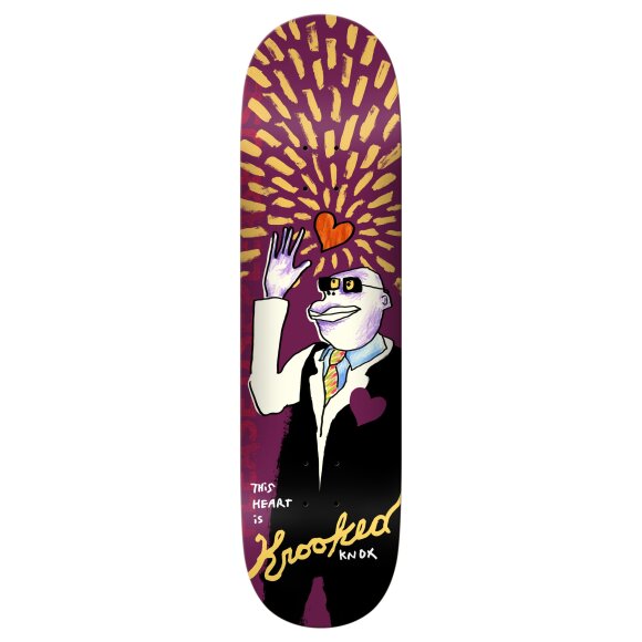 Krooked - Krooked Knox This Heart Skateboard