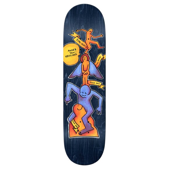 Krooked - Krooked Manderson Skateboard 8.38