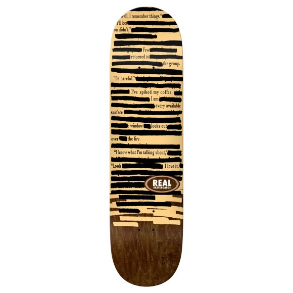Real - Real Non Fiction Skateboard 8.38 Real - Real Non Fiction Skateboard 8.38