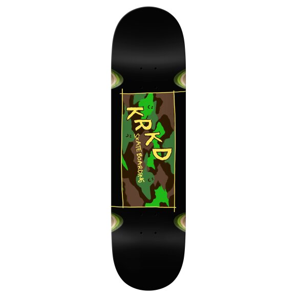 Krooked - Krooked Kamo Wheel Wells 8.25 Skateboard