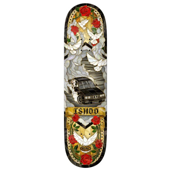 Real - Real Ishod Cathedral Twin Tail Skateboard Real - Real Ishod Cathedral Twin Tail Skateboard