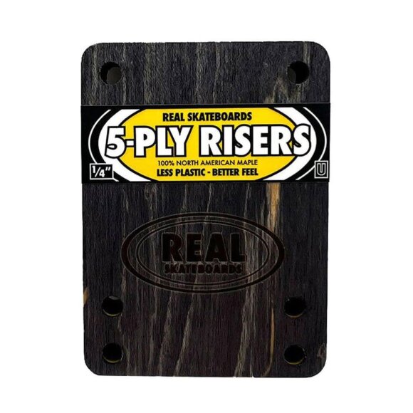 Real - Real 5-Ply Risers 1/4" Real - Real 5-Ply Risers 1/4"