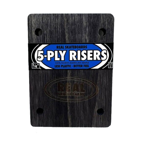 Real - Real 5-Ply Risers 1/4"