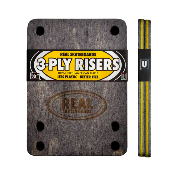 Real - Real 3-Ply Risers 1/8"