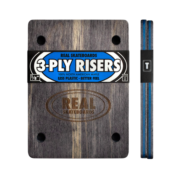 Real - Real 3-Ply Risers 1/8"